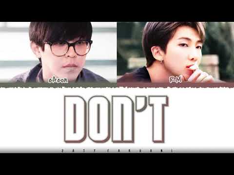 eAeon (이이언) - 'DON'T' (그러지마) [Feat RM] Lyrics [Color Coded_Han_Rom_Eng]