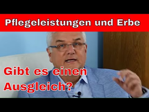 Elternpflege und Erbteil