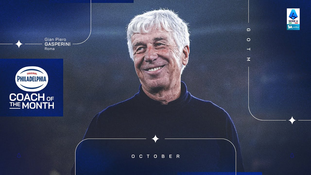 Best of Roma: Gian Piero Gasperini | Philadelphia Coach of the Month: October 2025 | Serie A 2025/26