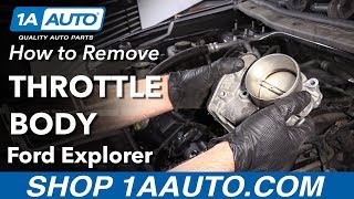How to Remove Throttle Body 11-19 Ford Explorer