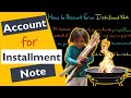 How To Account For An Installment Note