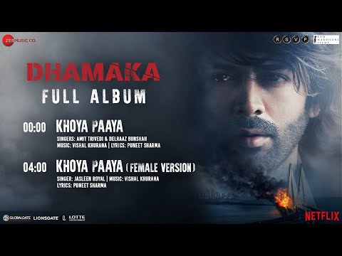 Dhamaka - Full Album | Kartik Aaryan & Mrunal Thakur | Vishal Khurana | Puneet Sharma