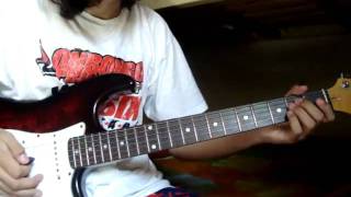 Anarchy Club - Hidden by Blue ( guitar cover 100% )