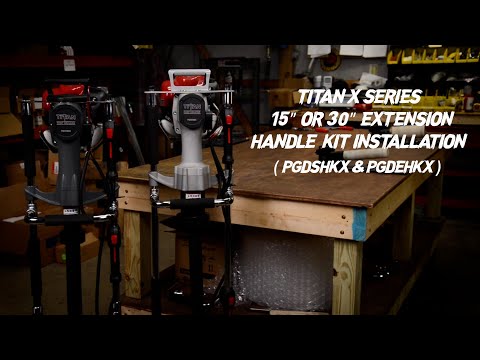 PGDSHKX and PGDEHKX Extension Handle Kit Installation For Titan Post Drivers