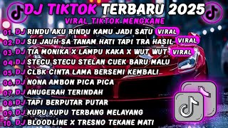 Download lagu DJ TIKTOK TERBARU 2025 -DJ RINDU AKU RINDU KAMU JADI SATU - DJ SU JAUH SA TANAM HATI TAPI TRA HASIL🎵 mp3