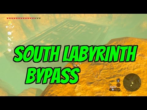ZELDA BOTW: South Lomei Labyrinth - BYPASS