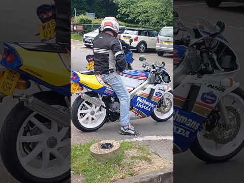 Honda NSR250R two stroke #shorts #twostroke #viral #trending