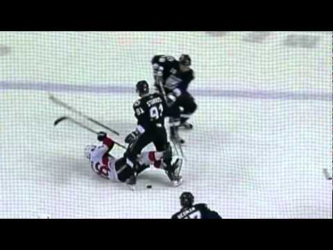 Steven Stamkos nails Ryan Shannon