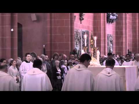 Hochfest Fronleichnam - Frankfurt Römerberg - Te Deum - 23.06.2011  GL 257/1+5+10