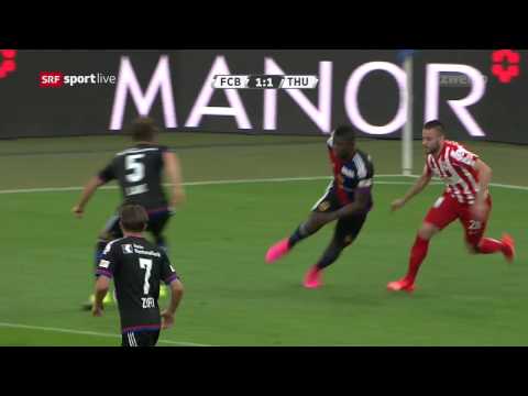 2015/16: 5. Runde - FC Basel vs FC Thun 3:1 (1:1)