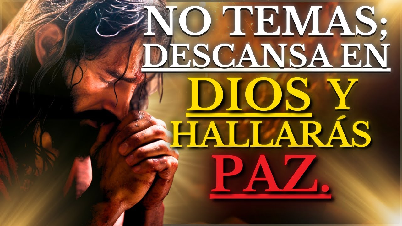 PROMESAS DE JESÚS para DESCANSAR en DIOS y ENCONTRAR PAZ | VERSÍCULOS DE LA BIBLIA