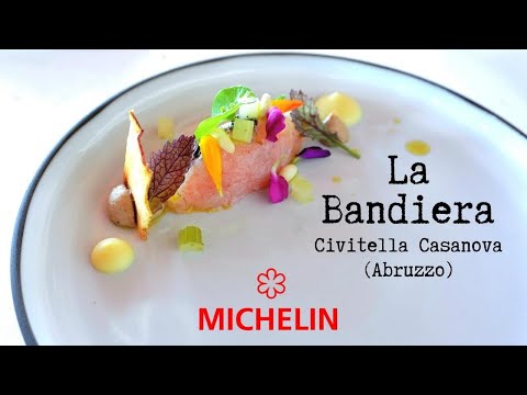A pranzo al ristorante La Bandiera, 1 stella Michelin ⭐ - Viaggio In Abruzzo - Episodio 32