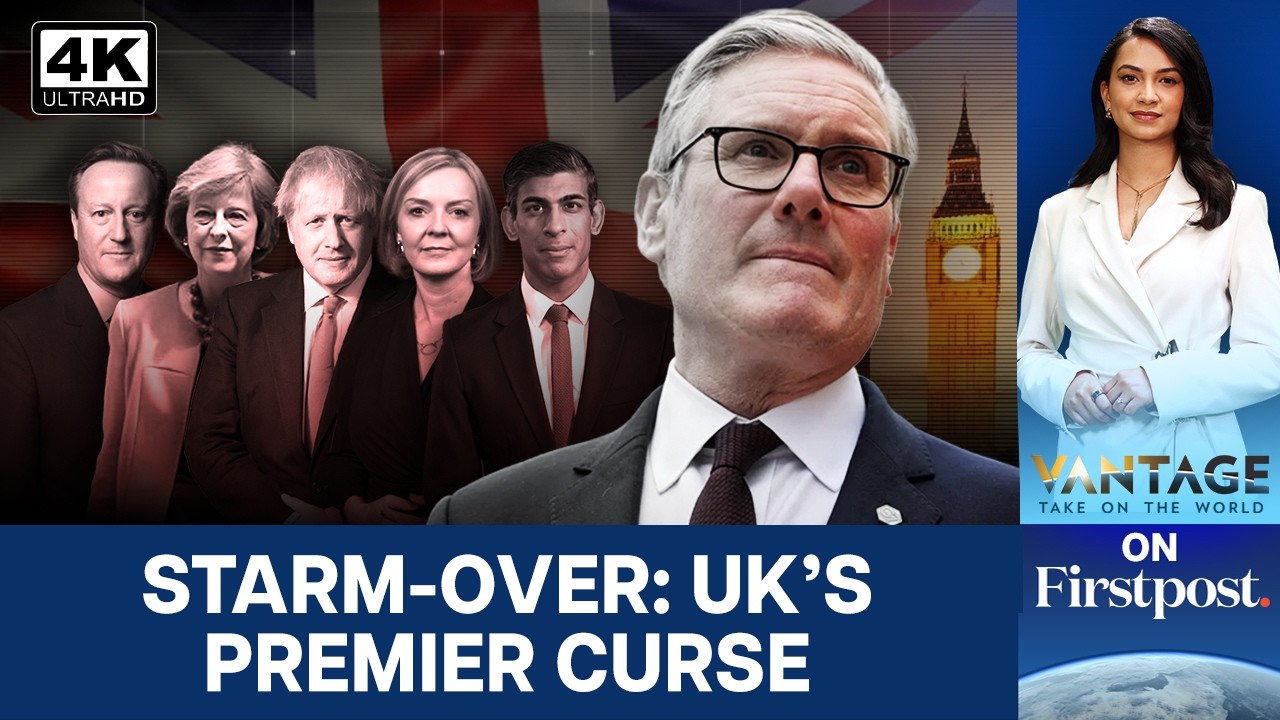 Starmer Resigns: 10 Downing Street Sees Britain's 6th PM Exit in 10 Years | Vantage on Firstpost