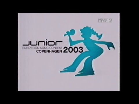 2003.11.15 ▪ 20:00 ▪ TVP2. 1. Konkurs Piosenki Eurowizji dla Dzieci - Kopenhaga 2003 ▪ fragmenty