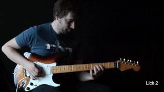 Alex Creese - Colouring The Pentatonic - Adding The Blue Note (free lesson)