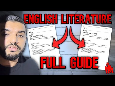 Complete Walkthrough: ALL Of English LITERATURE Paper 1 & 2