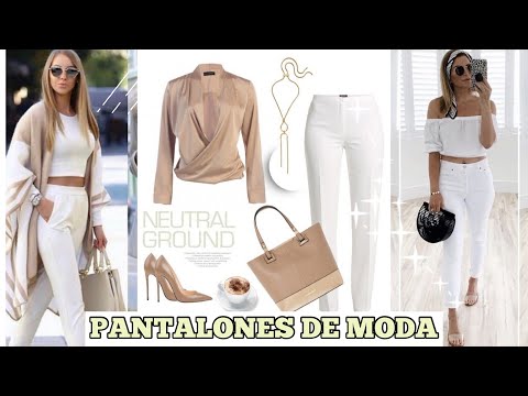 MODA 2022 MUJER OUTFITS IDEAS PANTALONES DE MODA PANTALONES EN TENDENCIA MODA ESTILO FASHION TRENDS