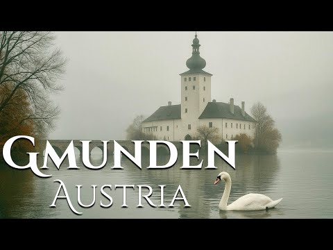 Is This the Most Beautiful Little Town in Austria? || Gmunden Austria 4k
