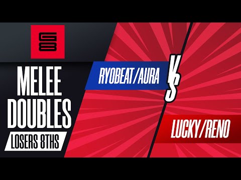Ryobeat/Aura vs Lucky/Reno - Melee Doubles Losers Quarters - Genesis 8