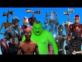 Superheroes VS Robot Siren Head VS Siren Head VS Metal Siren Head VS Pipe Siren Head