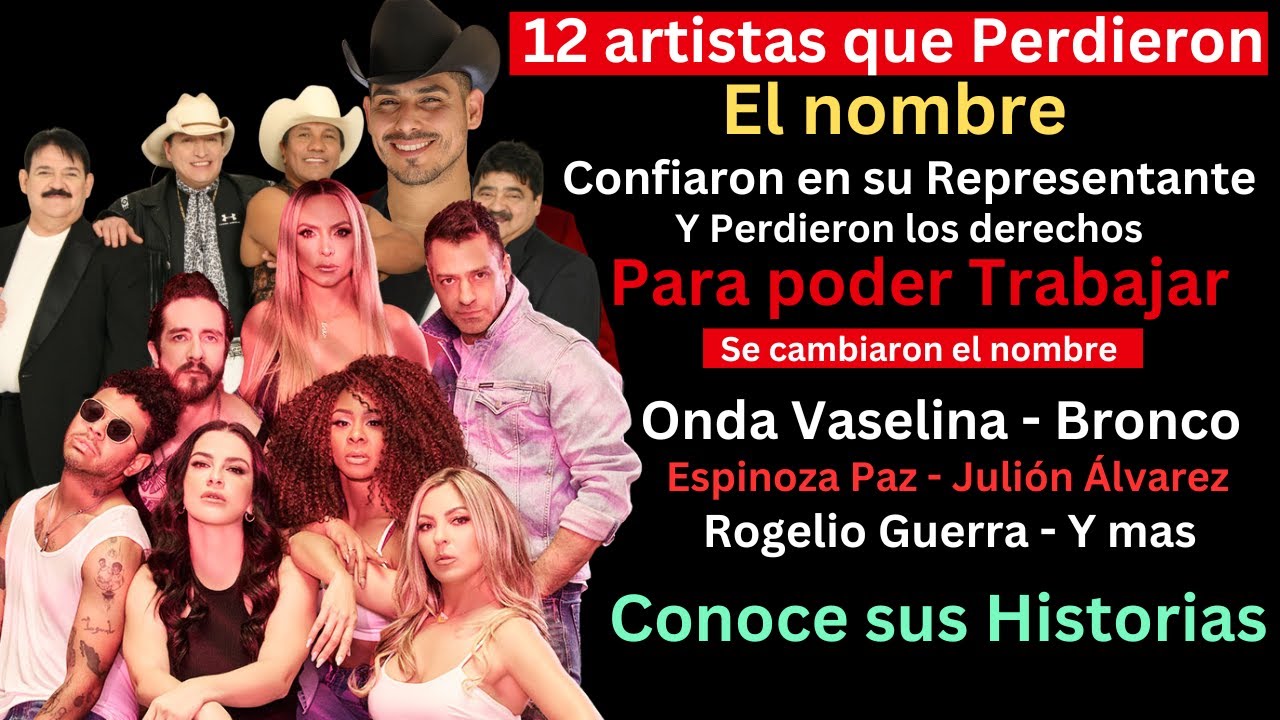 Watch La triste Historia de 12 Artistas que Perdieron el NOMBRE Now La triste Historia de 12 Artistas que Perdieron el NOMBRE