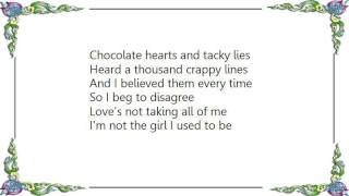 Chumbawamba - Not the Girl I Used to Be Lyrics
