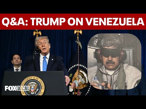 FULL: Trump takes questions on Maduro capture, what's next