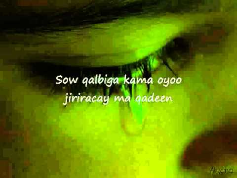 Somali Lyrics   Song   Allahayow maxa iga qabsaday   By Farhia Fiska   YouTube