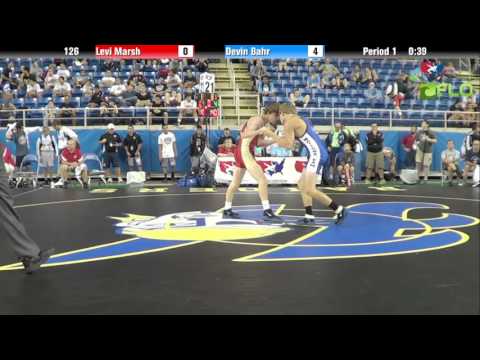 Cadet 126 - Levi Marsh (Minnesota) vs. Devin Bahr (Wisconsin)