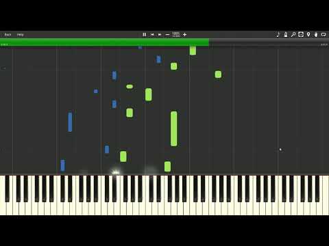 Jean-Michel Blais - roses (Synthesia Tutorial)
