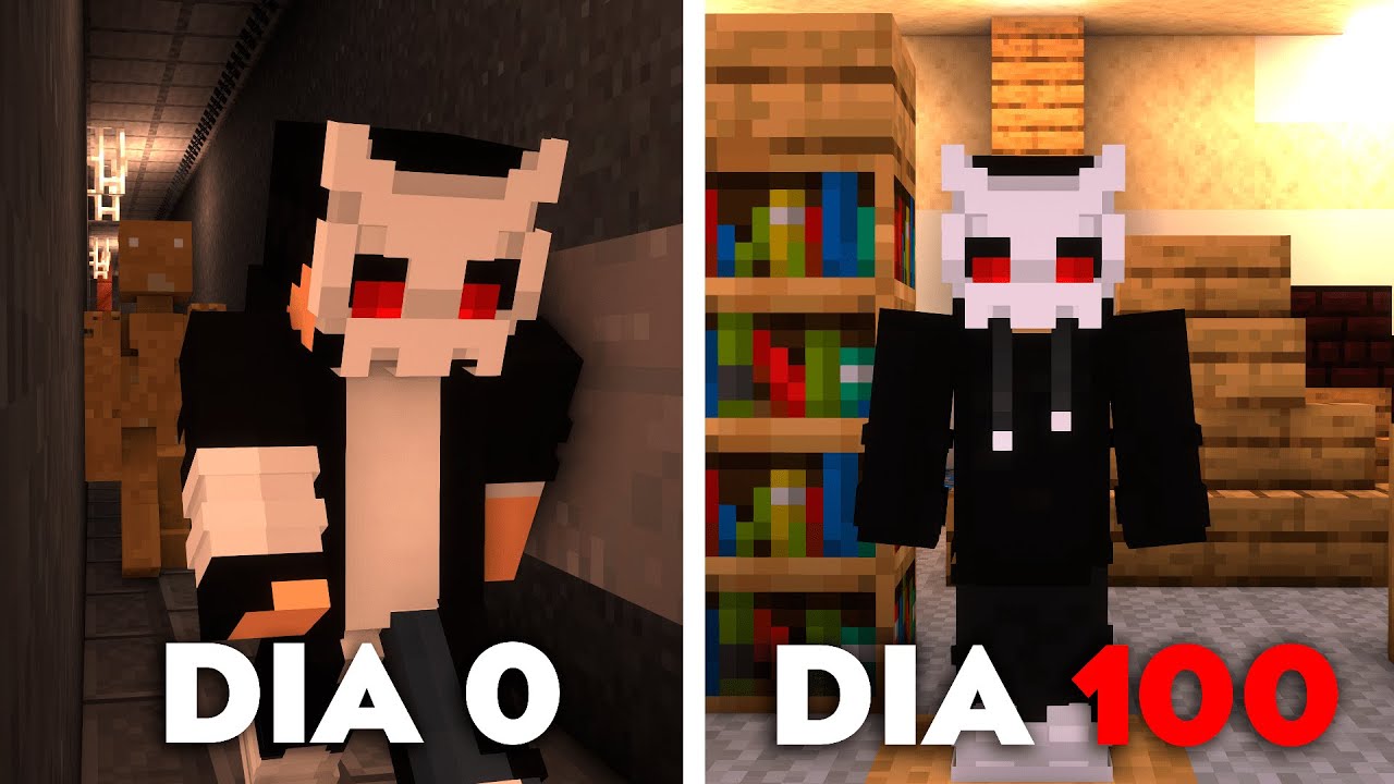PASSEI 100 DIAS NAS BACKROOMS DO MINECRAFT - O FILME