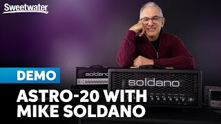Video thumbnail for Soldano Astro-20 Tube Amp: Galactic Tones & Mike Soldano Interview by Sweetwater