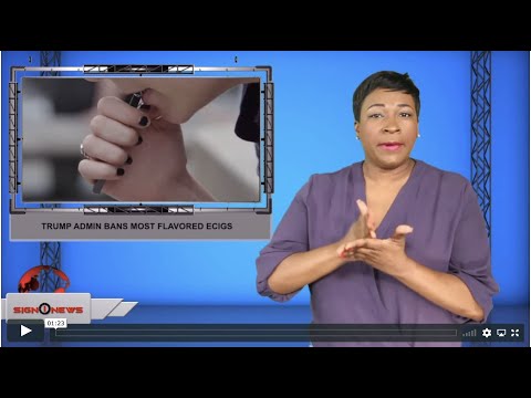 Trump admin bans most flavored eCigs