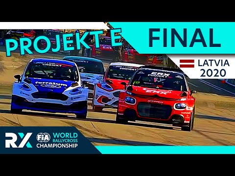 2020 Latvia Projekt E Full Final Replay - World RX Rallycross - Projekt E