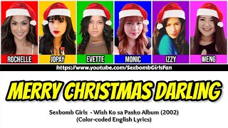 Sexbomb Girls - Merry Christmas Darling (Color-coded Lyric Video)