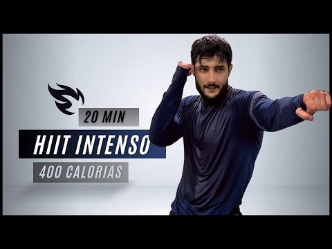 20 Minute Fat Burning HIIT Workout - Full Body Cardio, No Equipment