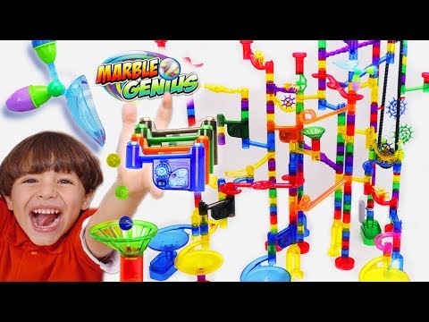 Marble Run Extreme Set! Featuring New Lights and Sounds Pieces. A ToyTubeTV Imaginative Play Video