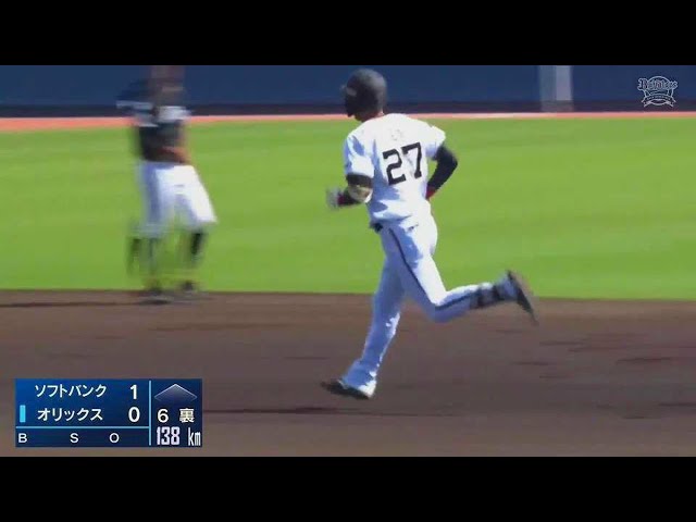 【ファーム】バファローズ・元 同点のソロホームラン!! 2021/7/23 B-H(ファーム)