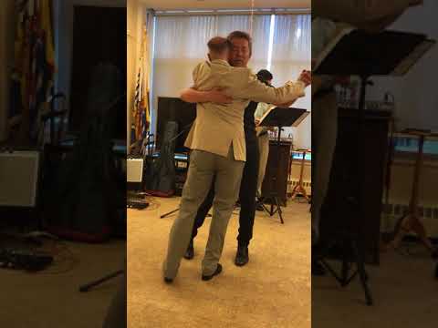 Gary y Francis - tango milonguero demo