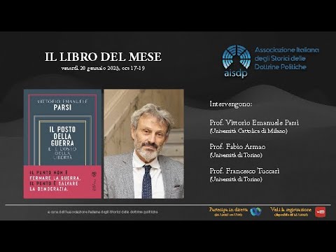 AISDP Il libro del mese - Parsi, Il posto della guerra, 20 gennaio 2023