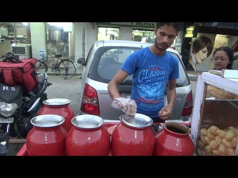 Punjabi Panipuri - 6 Piece @ 25 rs with 5 Water Flavors Video