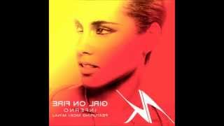 Alicia Keys ft. Nicki Minaj - Girl on fire (Inferno Version) (instrumental) (lyrics in description)
