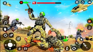 Offroad Army Truck Driving Simulator 3D - Military Tank and Helicopter War - Android Gameplay