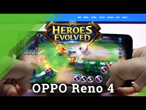 Heroes Evolved Game Test on OPPO Reno4 - Gameplay