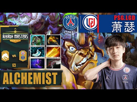 SPIRIT vs PSG.LGD | AME TOP 1 CHINA CARRY ALCHEMIST 1K GPM | RIYADH MASTERS 2022 Dota 2 Highlights