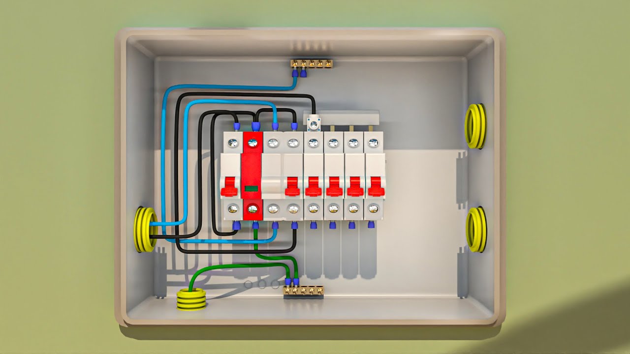 COM FICOU A INSTALAÇÃO ELÉTRICA COMPLETA DE UMA CASA COM QUADRO MONOFÁSICO