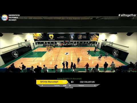 LIVE 🏀 U18 CSU Stiinta Bucuresti - CSO Voluntari
