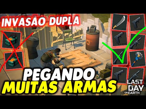 SEM C4 PEGANDO MUITAS ARMAS INVASÃO DUPLA - Last Day On Earth