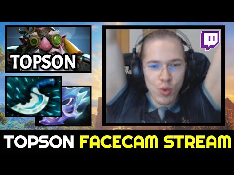 TOPSON Blink Dagger Sniper Intense Game — STREAM with FACECAM