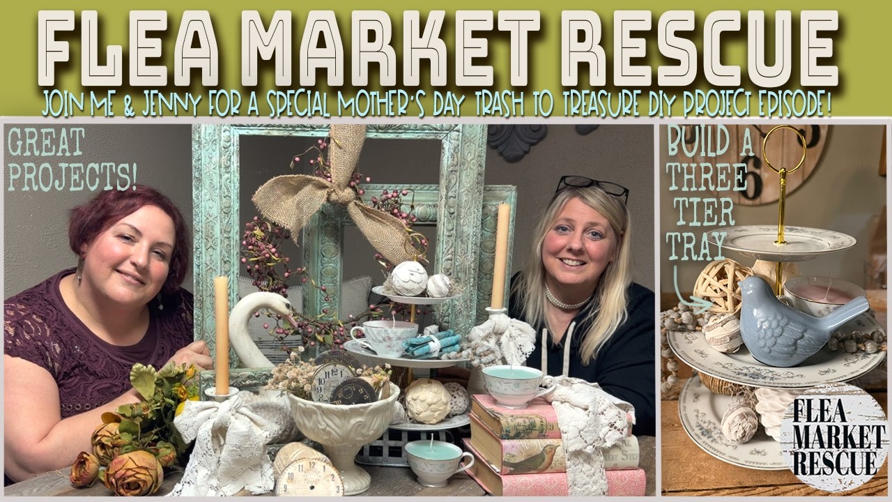 MOTHER'S DAY DIY TRASH TO TREASURE HOME DECOR PROJECTS